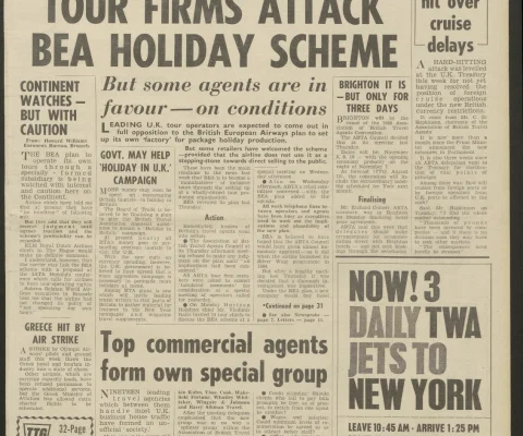 Travel Trade Gazette 19 August 1966
