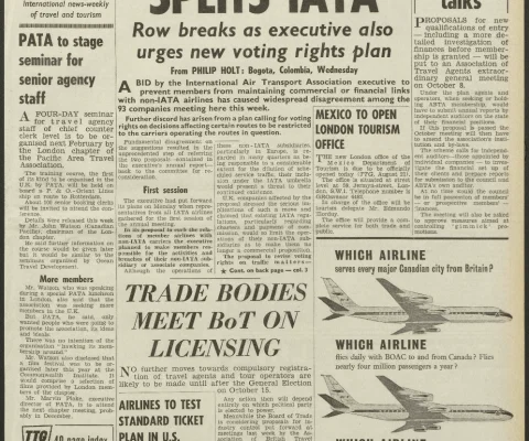 Travel Trade Gazette 18 September 1964