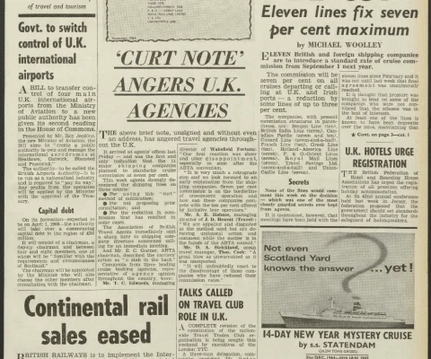 Travel Trade Gazette 13 November 1964