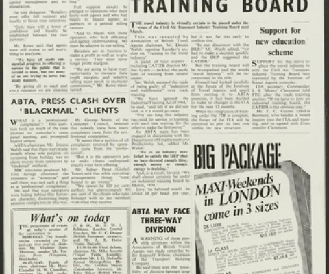 Travel Trade Gazette ABTA Special No.2 12 November 1969