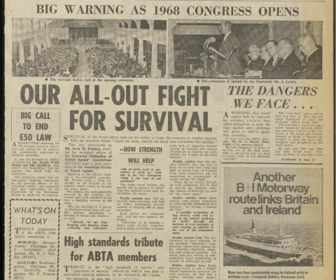 Travel Trade Gazette ABTA Special 29 October 1968