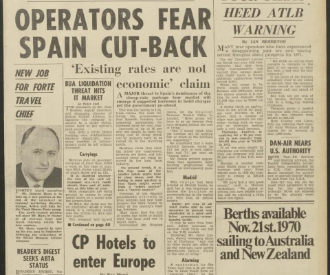 Travel Trade Gazette 31 July 1970