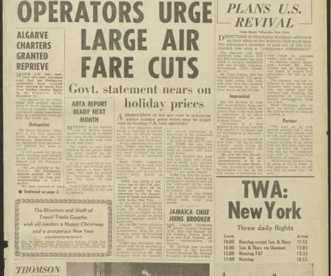 Travel Trade Gazette 18 December 1970