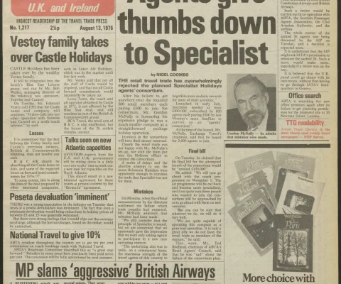 Travel Trade Gazette 13 August 1976