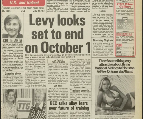 Travel Trade Gazette 22 July 1977