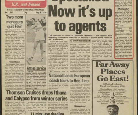 Travel Trade Gazette 9 July 1976