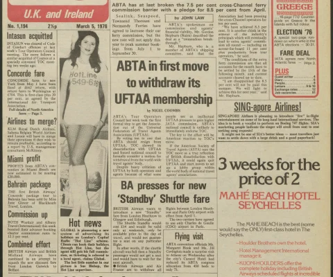 Travel Trade Gazette 5 March 1976