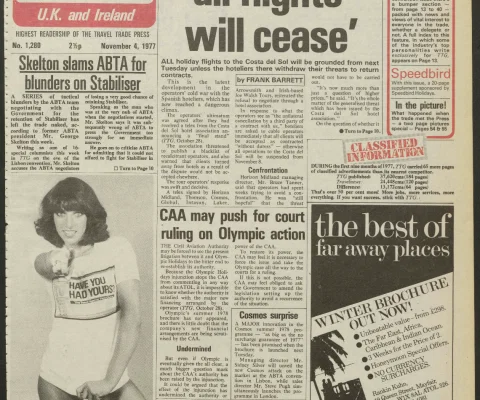 Travel Trade Gazette 4 November 1977
