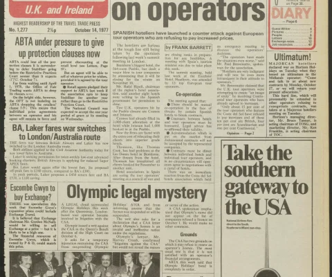 Travel Trade Gazette 14 October 1977