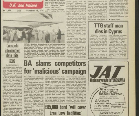 Travel Trade Gazette 19 September 1975