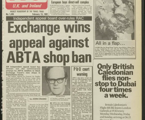 Travel Trade Gazette 13 February 1981