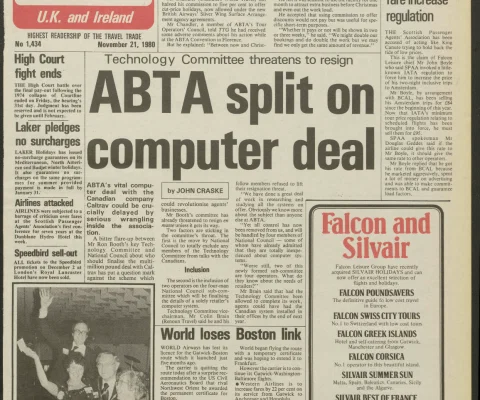 Travel Trade Gazette 21 November 1980
