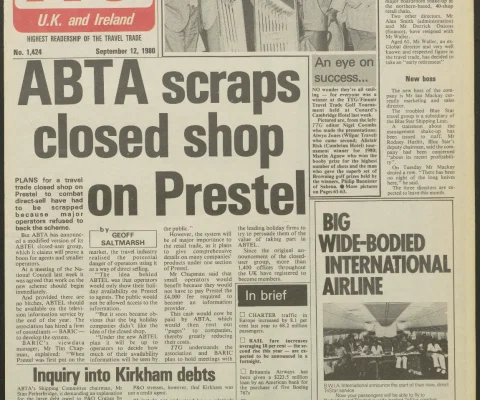 Travel Trade Gazette 12 September 1980