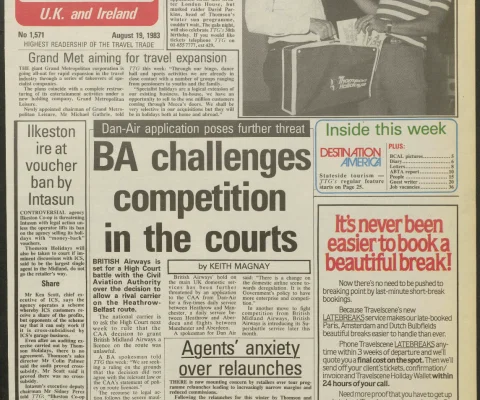 Travel Trade Gazette 19 August 1983