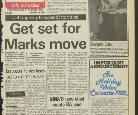 Travel Trade Gazette 11 December 1981