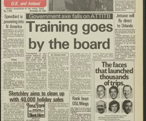 Travel Trade Gazette 20 November 1981