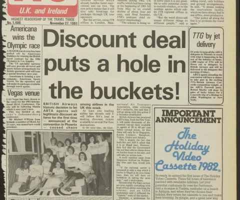 Travel Trade Gazette 27 November 1981