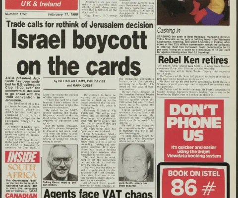 Travel Trade Gazette 11 February 1988