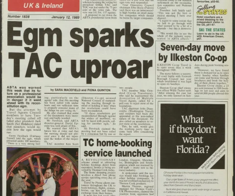 Travel Trade Gazette 12 January 1989