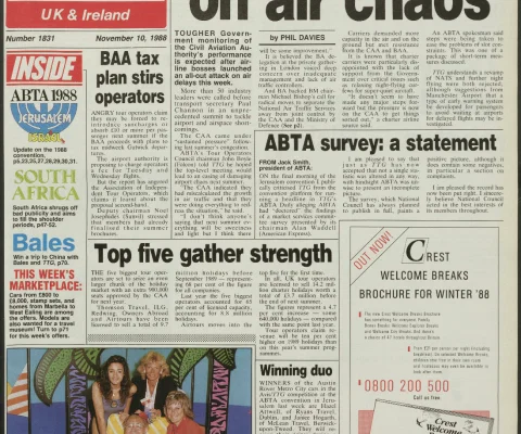 Travel Trade Gazette 10 November 1988