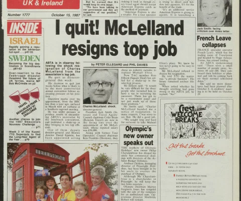 Travel Trade Gazette 15 October 1987