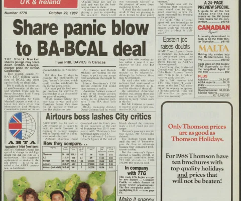 Travel Trade Gazette 29 October 1987