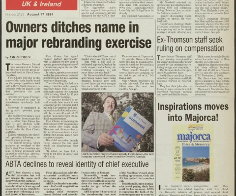 Travel Trade Gazette 17 August 1994