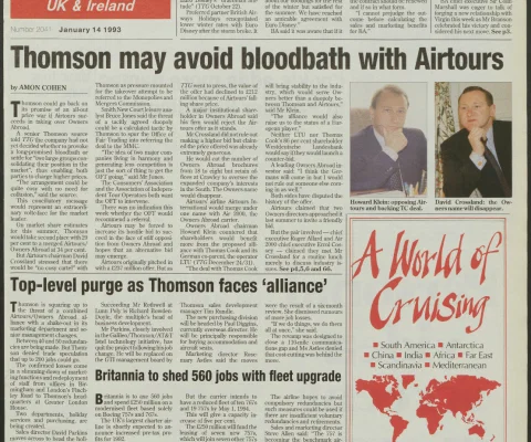 Travel Trade Gazette 14 January 1993