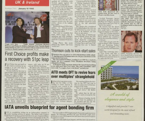 Travel Trade Gazette 18 January 1995