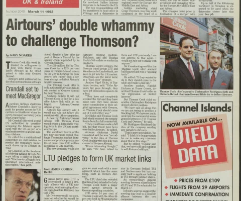 Travel Trade Gazette 11 March 1993