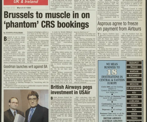 Travel Trade Gazette 9 March 1994