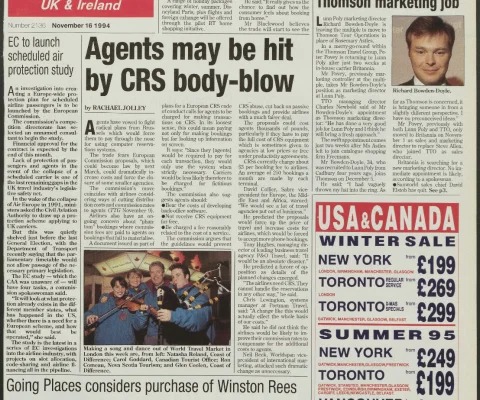 Travel Trade Gazette 16 November 1994