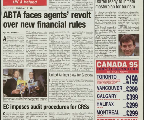Travel Trade Gazette 12 October 1994