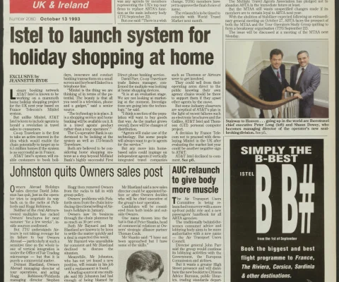 Travel Trade Gazette 13 October 1993