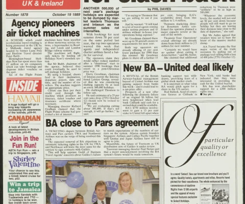 Travel Trade Gazette 20 October 1989