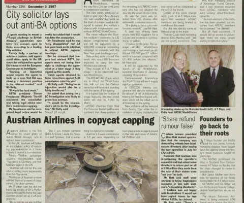 Travel Trade Gazette 3 December 1997