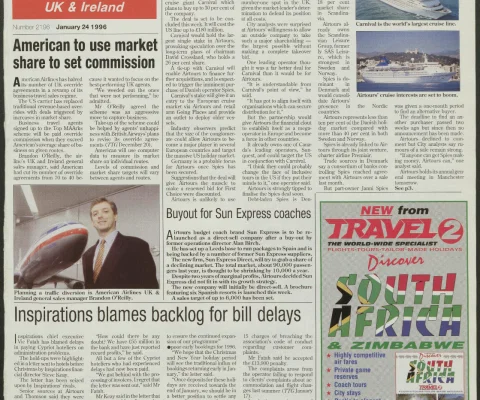 Travel Trade Gazette 24 January 1996