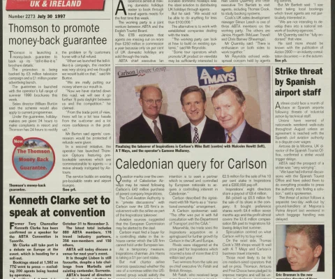 Travel Trade Gazette 30 July 1997