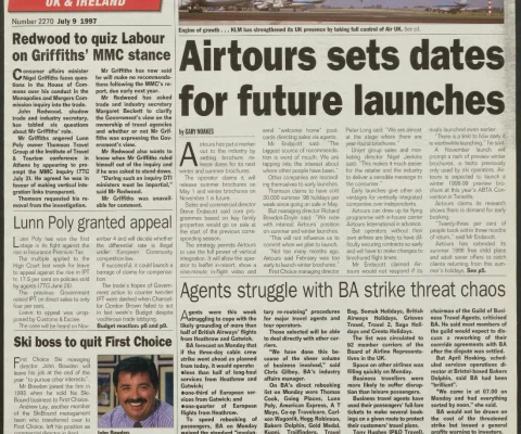 Travel Trade Gazette 9 July 1997