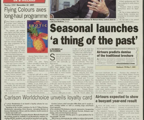 Travel Trade Gazette 10 December 1997