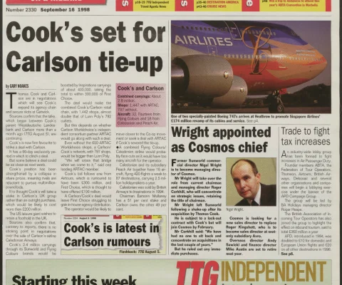 Travel Trade Gazette 16 September 1998
