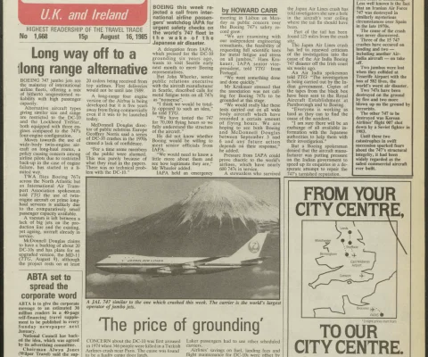 Travel Trade Gazette 16 August 1985