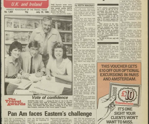 Travel Trade Gazette 19 July 1985