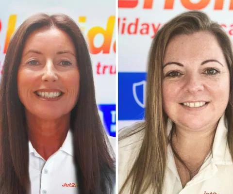 Sharon Wilson (left) and Michelle Thake (right) have joined Jet2holidays' trade team