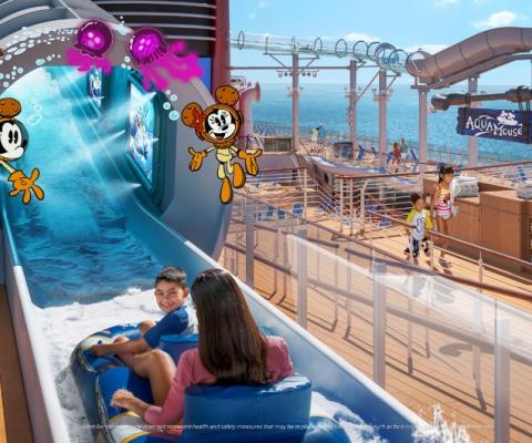 AquaMouse will be the first Disney attraction at sea