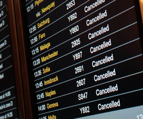 The overall loss of all Scotland's holiday flights to Spain "could total £460 million"