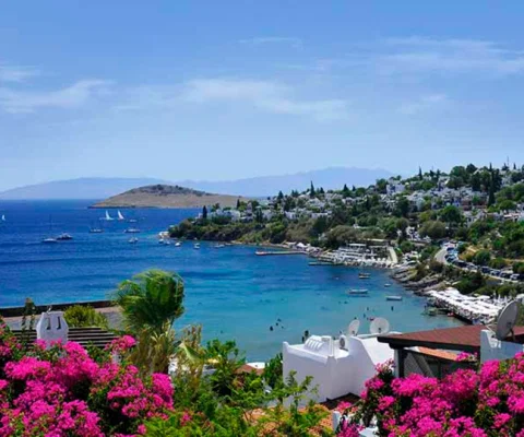 According to local media, Turkish coastguard vessels were deployed to bring holidaymakers to safety