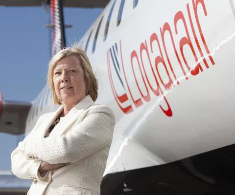 Kay Ryan, Loganair's chief commercial officer