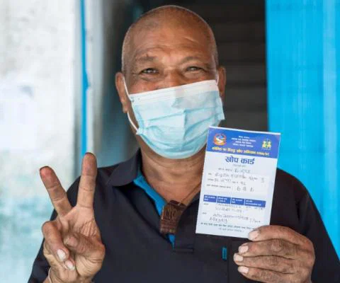 The operator has helped to provide 20,000 people with a Covid vaccine (Credit: Unicef)