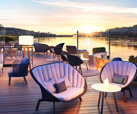 A-Rosa Sena's sundeck